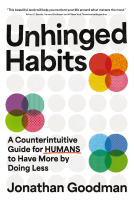 book cover for Unhinged Habits