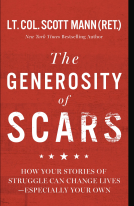 book cover for The Generosity of Scars