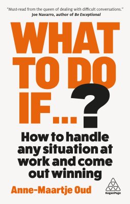 book cover for What To Do If...?