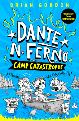 book cover for Dante N. Ferno: Camp Catastrophe