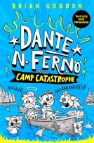 book cover for Dante N. Ferno: Camp Catastrophe
