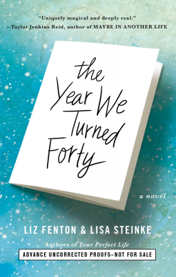 book cover for The Year We Turned Forty