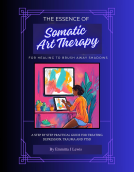book cover for The Essence of Somatic Art Therapy