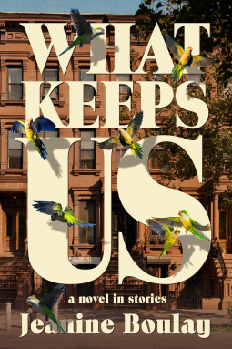 book cover for What Keeps Us