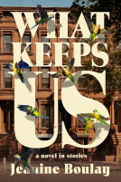 book cover for What Keeps Us