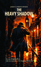 book cover for The Heavy Shadow