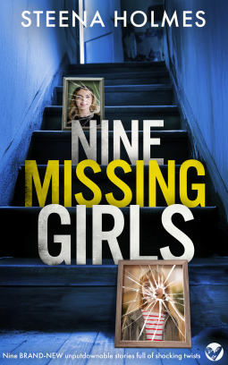 book cover for Nine Missing Girls