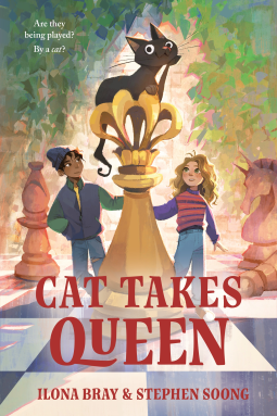 book cover for Cat Takes Queen
