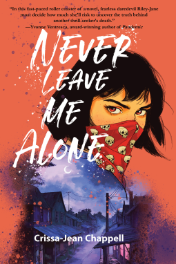 book cover for Never Leave Me Alone