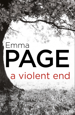 book cover for A Violent End