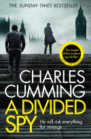 book cover for A Divided Spy