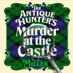 book cover for The Antique Hunter's: Murder at the Castle