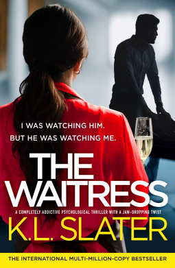 book cover for The Waitress