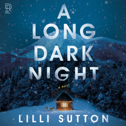 book cover for A Long Dark Night