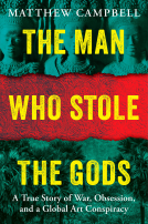 book cover for The Man Who Stole the Gods