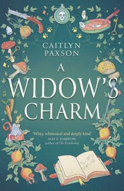book cover for A Widow's Charm