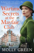 book cover for Wartime Secrets at the Mayfair Club