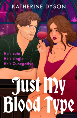 book cover for Just My Blood Type