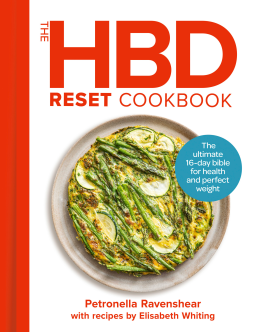 book cover for The HBD Reset Cookbook