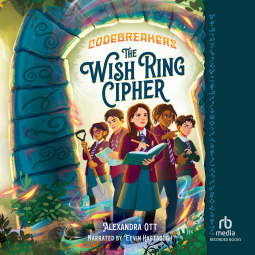 book cover for The Wish Ring Cipher