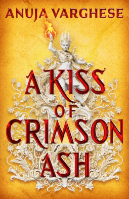 book cover for A Kiss of Crimson Ash