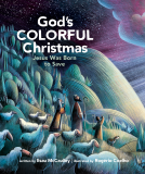 book cover for God's Colorful Christmas