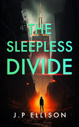 book cover for The Sleepless Divide