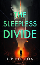 book cover for The Sleepless Divide
