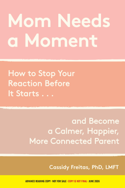 book cover for Mom Needs a Moment