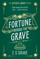 book cover for Fortune Favours the Grave
