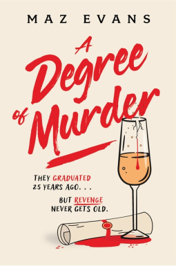 book cover for A Degree of Murder