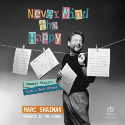 book cover for Never Mind the Happy