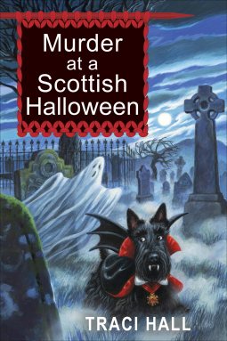book cover for Murder at a Scottish Halloween