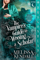 book cover for The Vampire's Guide to Wooing a Scholar