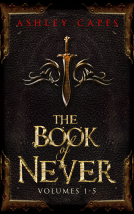 book cover for The Book of Never, Volumes 1-5