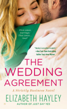 book cover for The Wedding Agreement