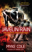 book cover for Javelin Rain