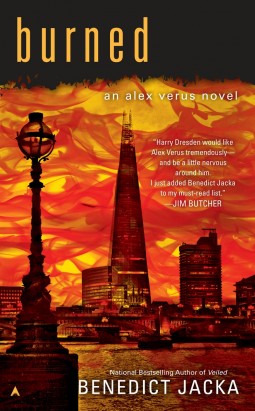 book cover for Burned