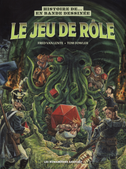 Couverture du livre pour Histoire du jeu de rôle en bande dessinée