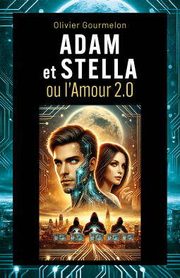 Couverture du livre pour Adam et Stella ou l’Amour 2.0