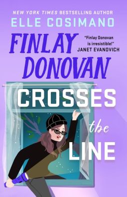 book cover for Finlay Donovan Crosses the Line