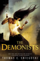 book cover for The Demonists