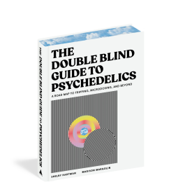 book cover for The DoubleBlind Guide to Psychedelics