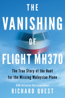 book cover for The Vanishing of Flight MH370