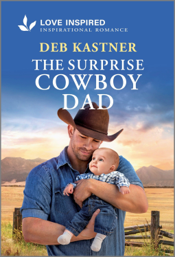 book cover for The Surprise Cowboy Dad