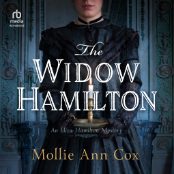 book cover for The Widow Hamilton