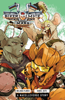 book cover for Biker Mice from Mars Vol. 1: Red Planet Panic