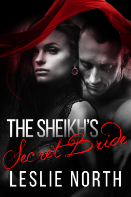 book cover for The Sheikh's Secret Bride