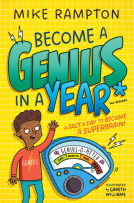 book cover for Become a Genius in a Year