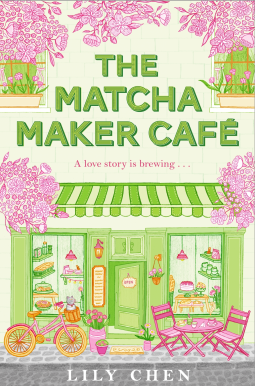 book cover for The Matcha Maker Café